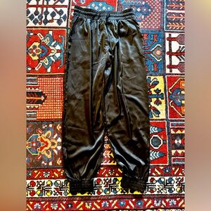 Satin joggers